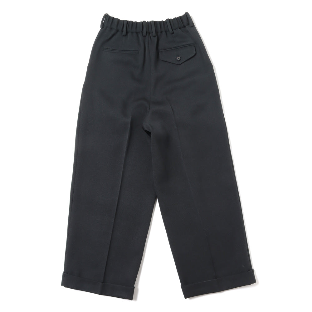 MARKAWARE(マーカウェア) - PLEATED WIDE TROUSERS ORGANIC WOOL TAXEED CLOTH