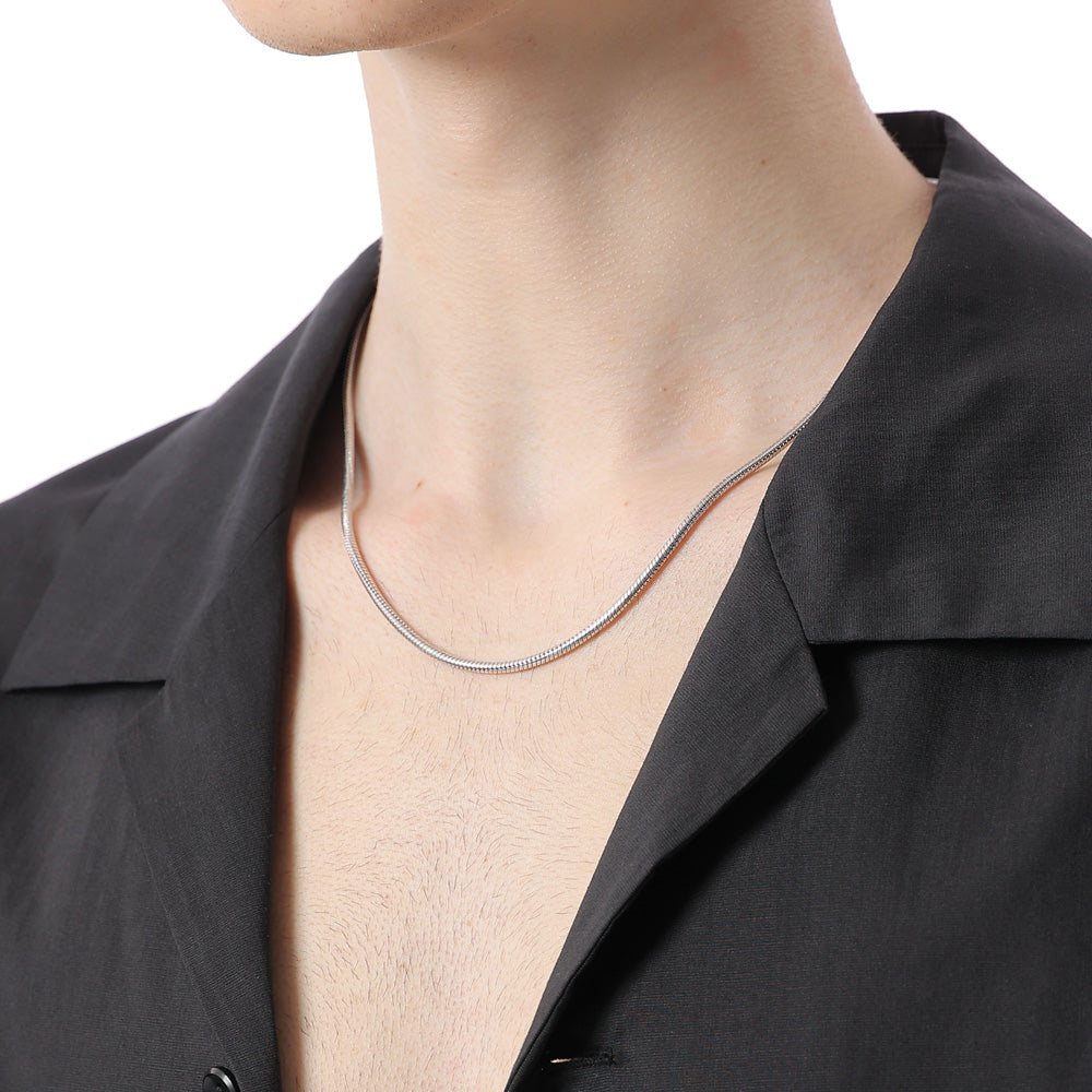 BRASS SNAKE CHAIN NECKLACE