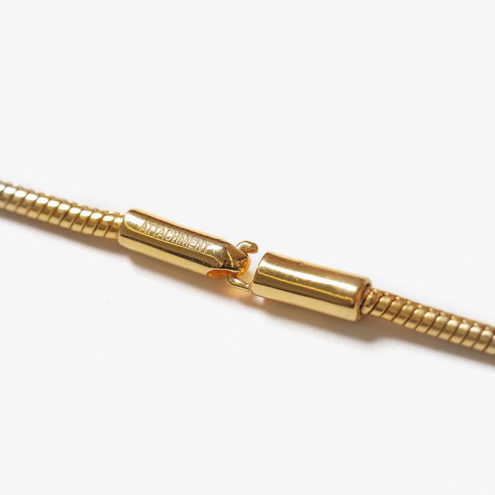 BRASS SNAKE CHAIN NECKLACE