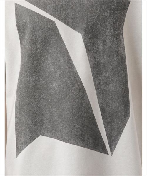 C/PE PLATING JERSEY PRINTED OVERSIZED S/S T-SHIRT