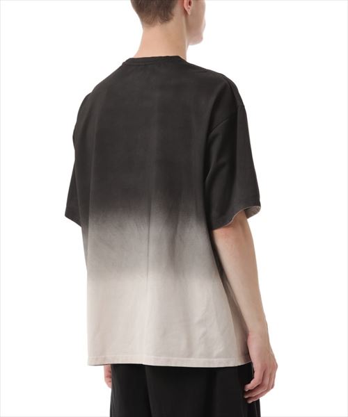 C/PE PLATING JERSEY SPRAY DYDED S/S T-SHIRT