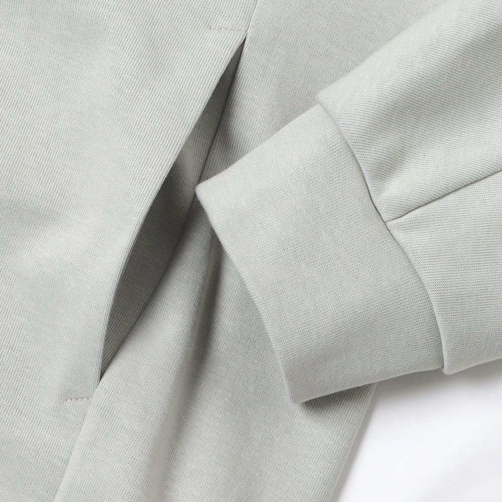 CO/PE DOUBLE KNIT SWEAT HOODIE