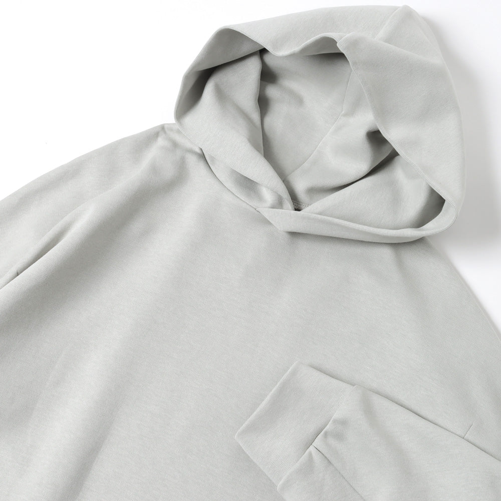 CO/PE DOUBLE KNIT SWEAT HOODIE