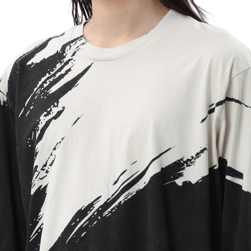 COMPACT YARN CO JERSEY PRINTED L/S TEE