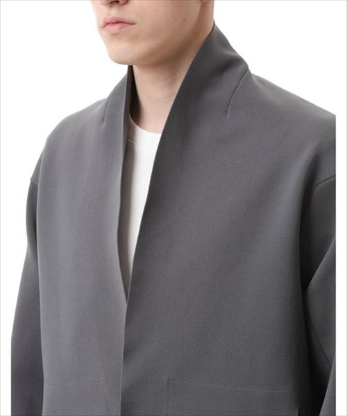 PE KNIT SHAWL COLLAR JACKET