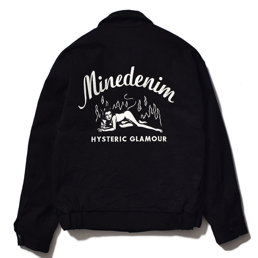 HYSTERIC GLAMOUR x MINEDENIM F.Black Denim JKT