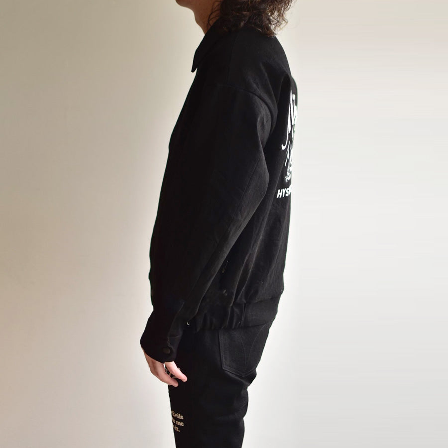 HYSTERIC GLAMOUR x MINEDENIM F.Black Denim JKT