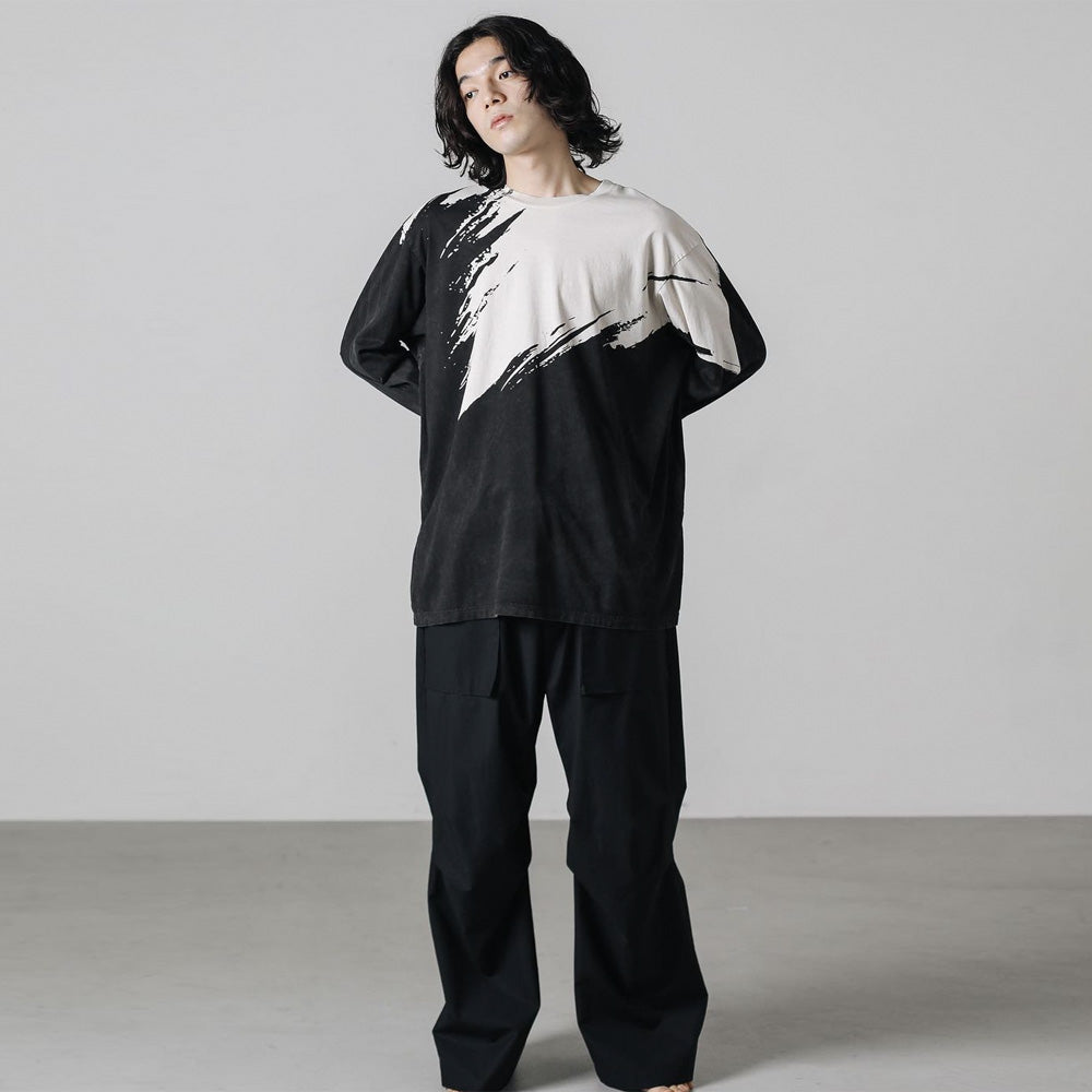 COMPACT YARN CO JERSEY PRINTED L/S TEE