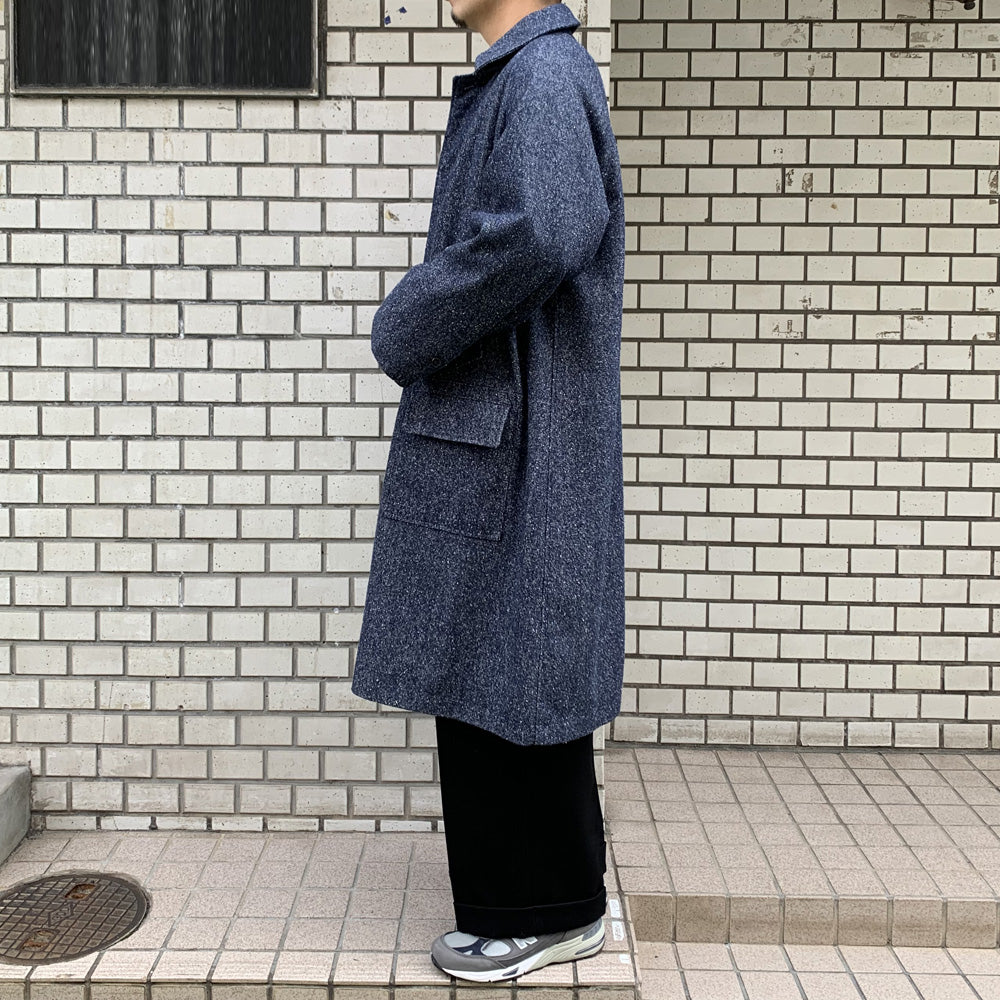 HYPER BIG SILK DENIM SINGLE RAGLAN 4PK FLAP COAT