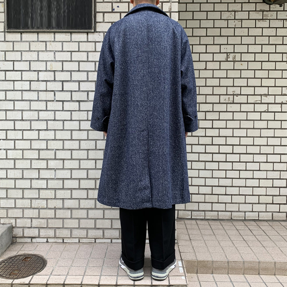 HYPER BIG SILK DENIM SINGLE RAGLAN 4PK FLAP COAT