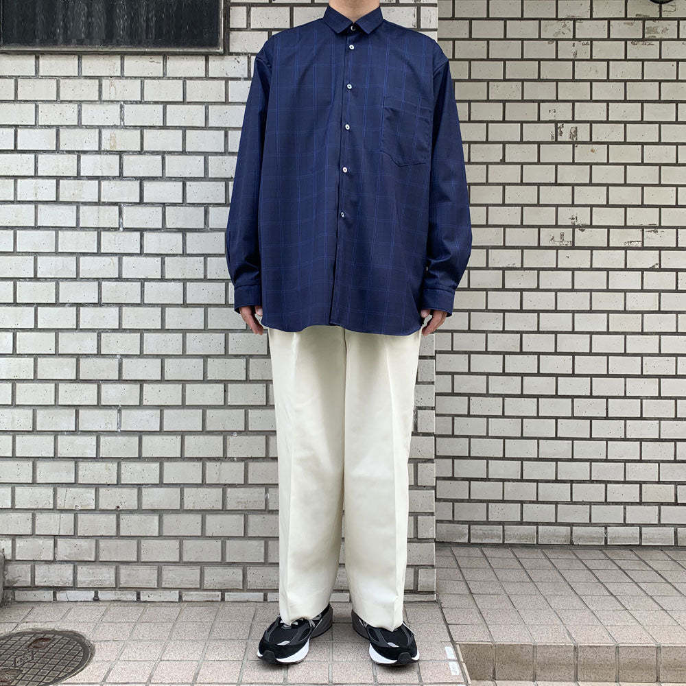 HYPER BIG CHECKED NEW ZEALAND REGULAR COLLAR SHIRT