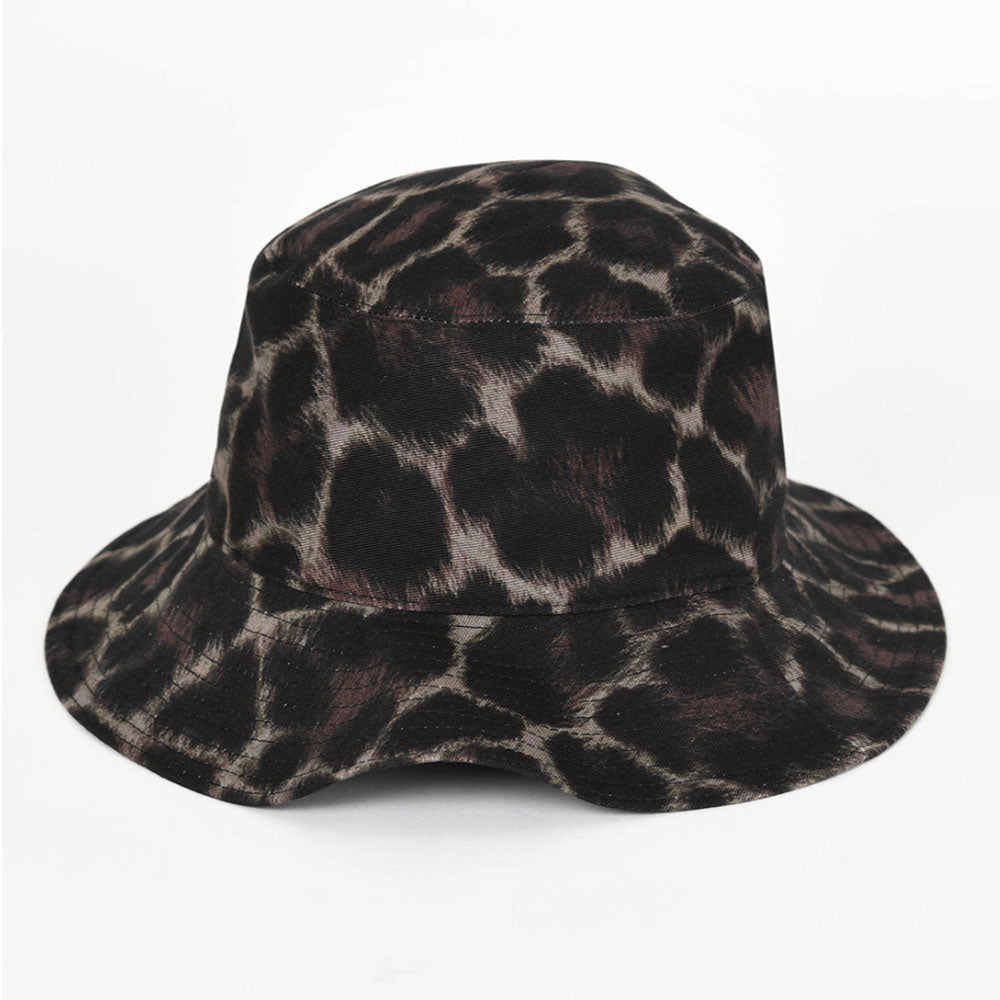 LEOPARD BUCKET HAT