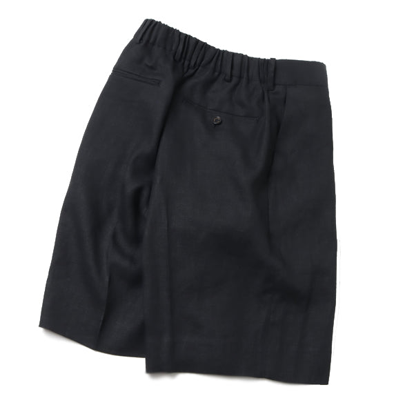 MARKAWARE - PLEATED SHORTS HEMP