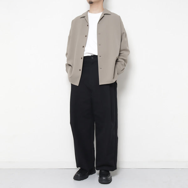 CO DOUBLE CLOTH RESIZE WIDE TROUSERS