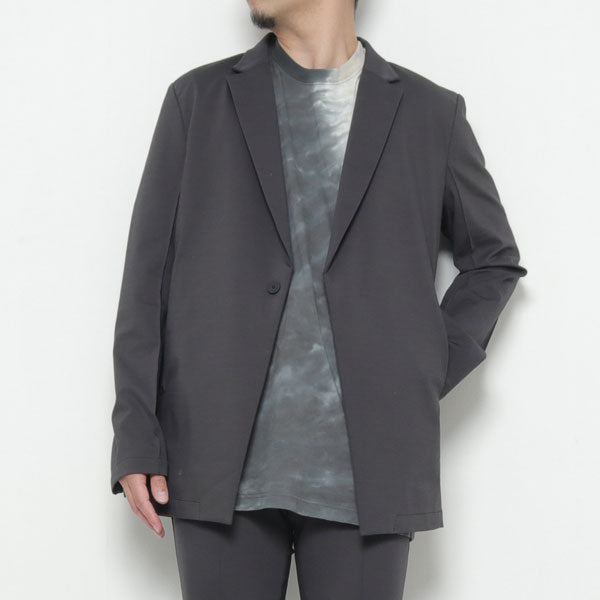 COMPRESSED COTTON 1B TAILORED JACKET