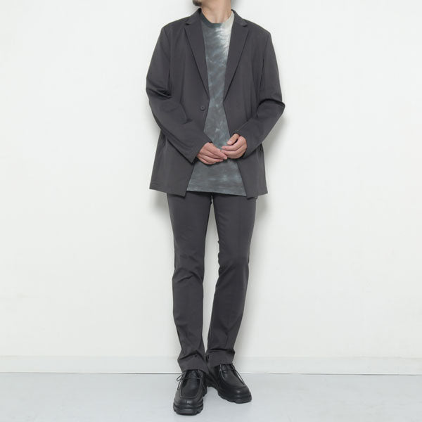 COMPRESSED COTTON 1B TAILORED JACKET