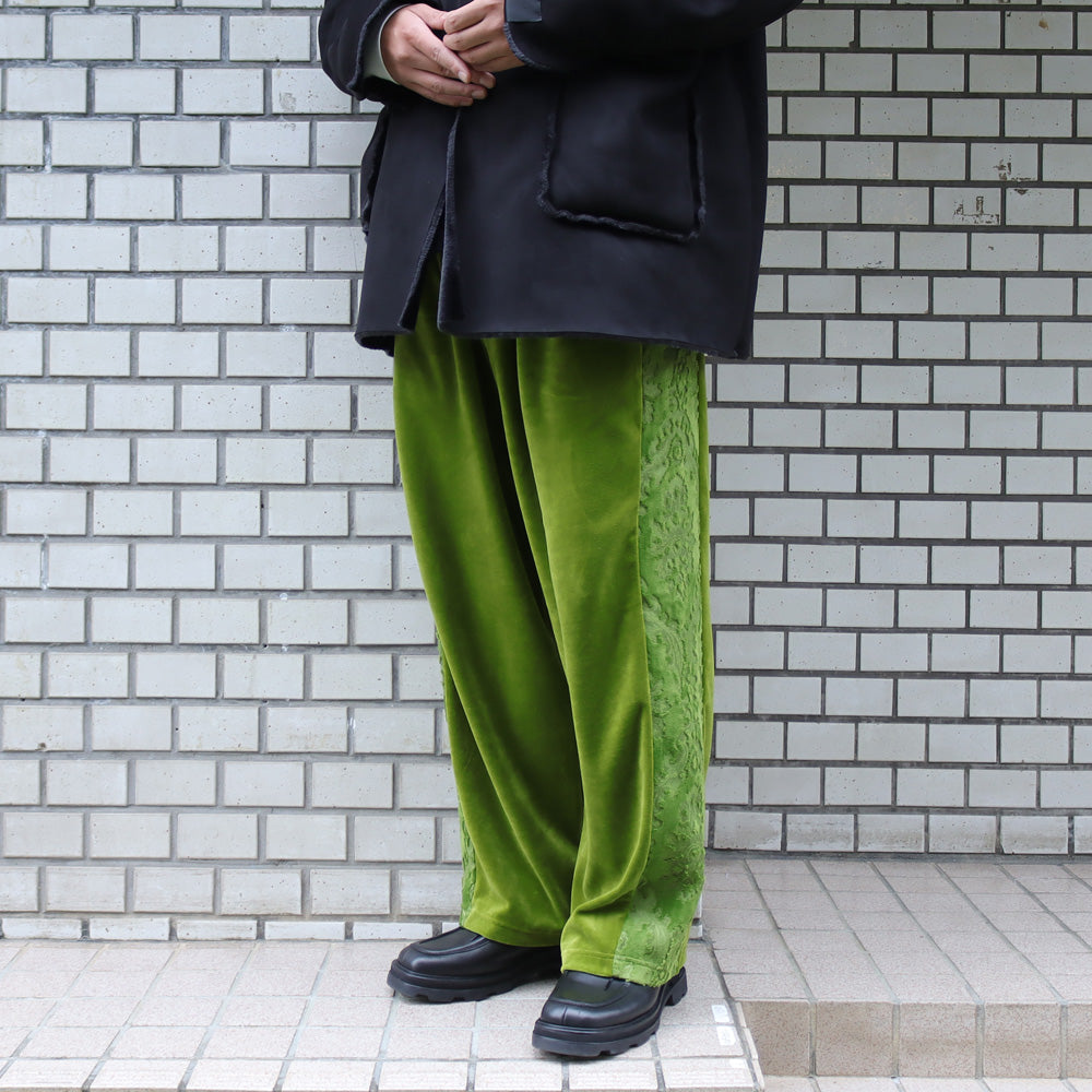 T/C VELOUR 2TUCK PANTS