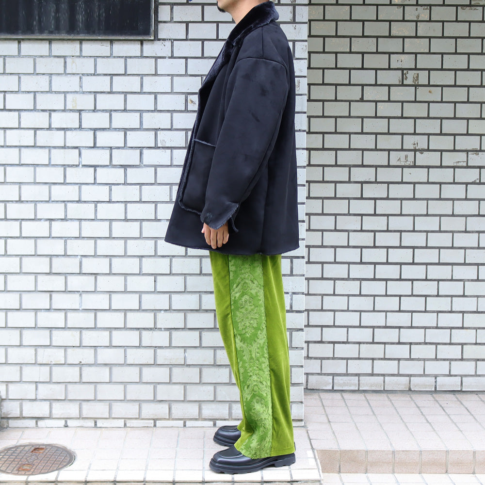 T/C VELOUR 2TUCK PANTS