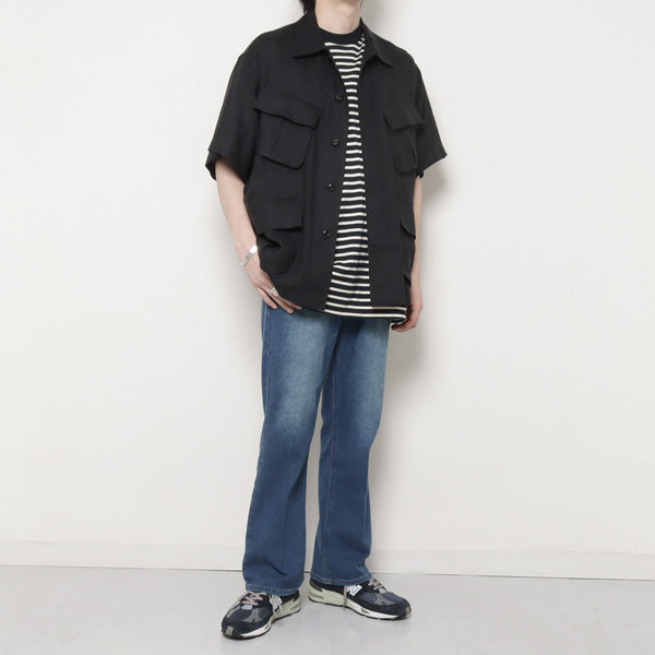 BOX Tee S/S ORGANIC COTTON BORDER