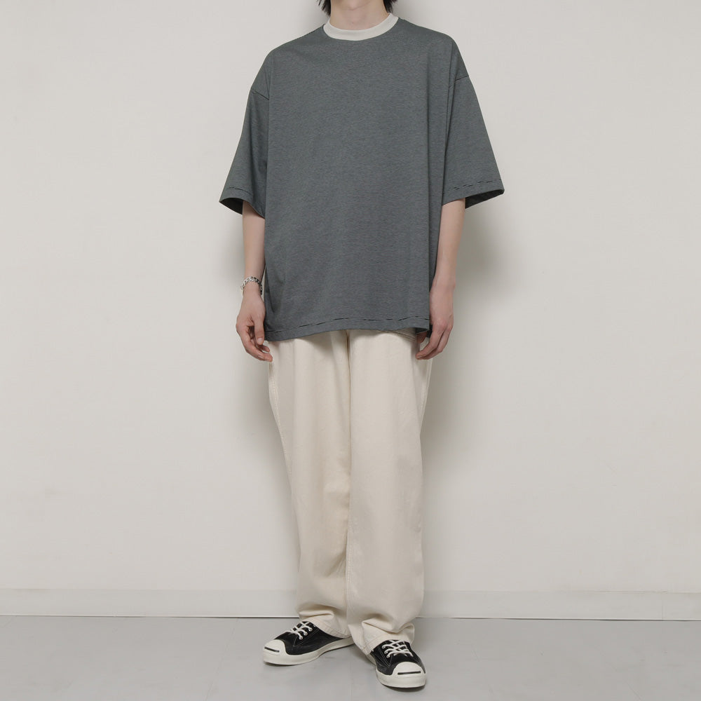 BIG TEE RECYCLE SUVIN ORGANIC BORDER