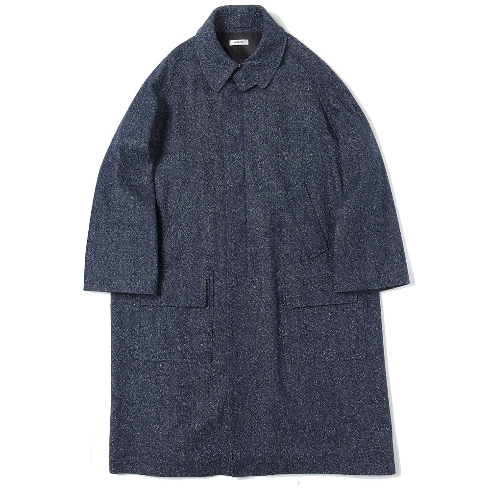 HYPER BIG SILK DENIM SINGLE RAGLAN 4PK FLAP COAT