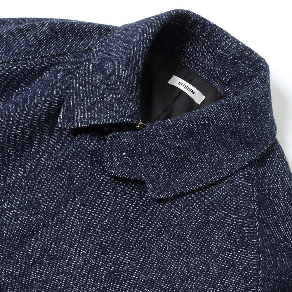 HYPER BIG SILK DENIM SINGLE RAGLAN 4PK FLAP COAT