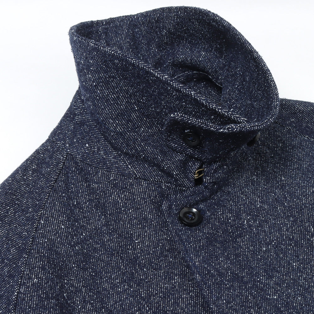 HYPER BIG SILK DENIM SINGLE RAGLAN 4PK FLAP COAT