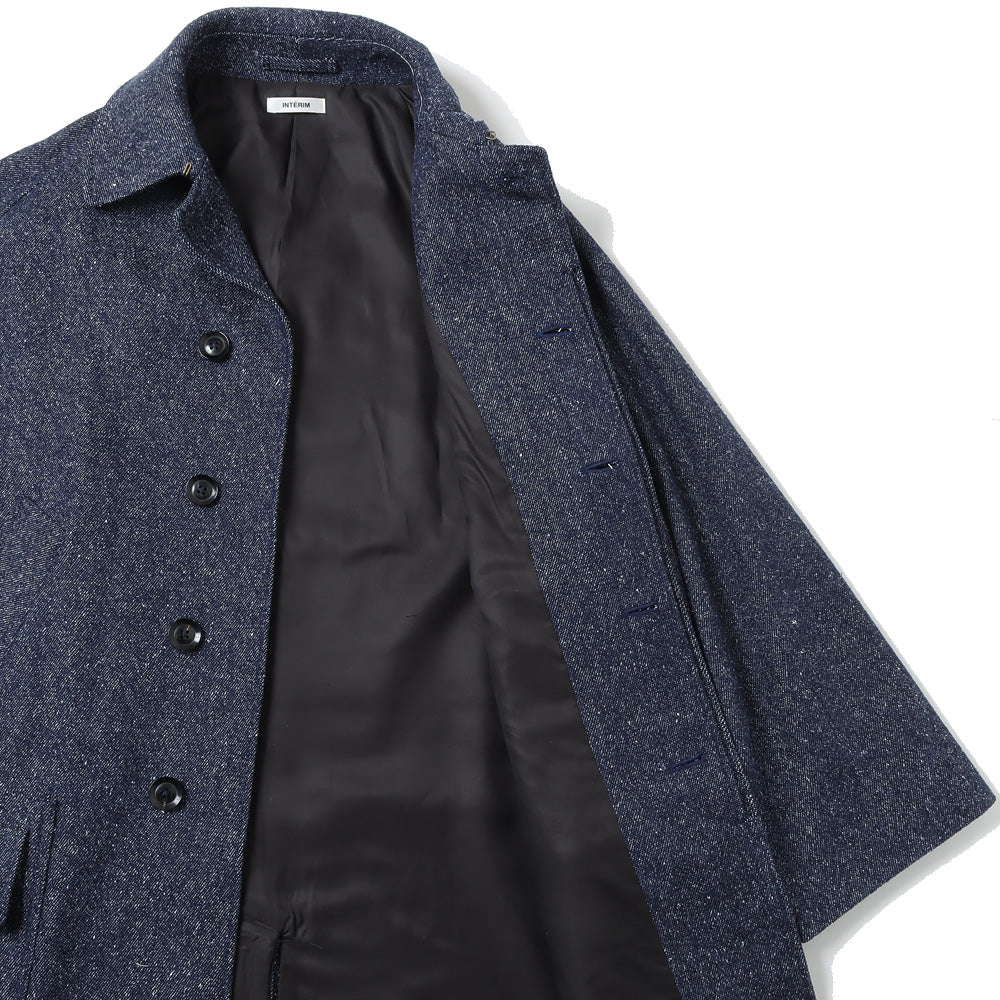 HYPER BIG SILK DENIM SINGLE RAGLAN 4PK FLAP COAT