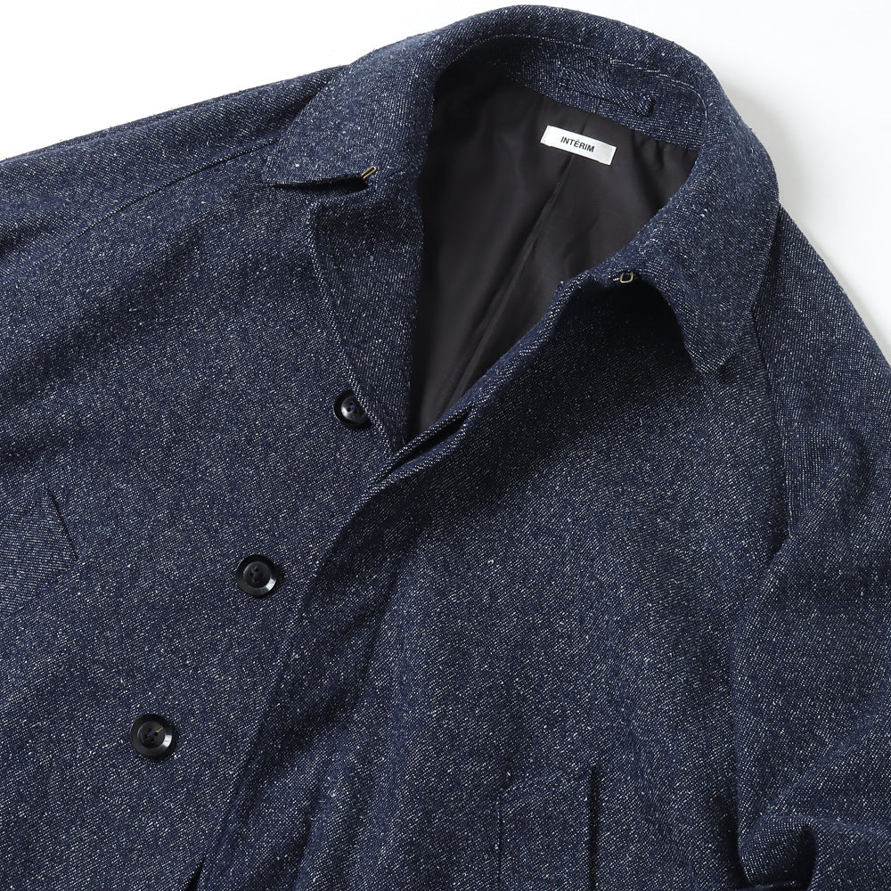 HYPER BIG SILK DENIM SINGLE RAGLAN 4PK FLAP COAT