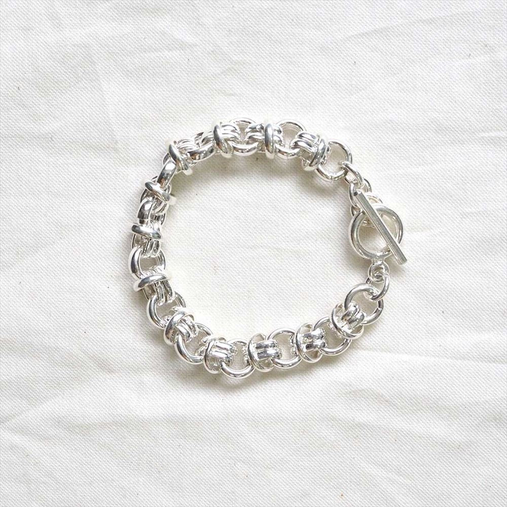 TAXCO SILVER CHAIN BRACELET-H type