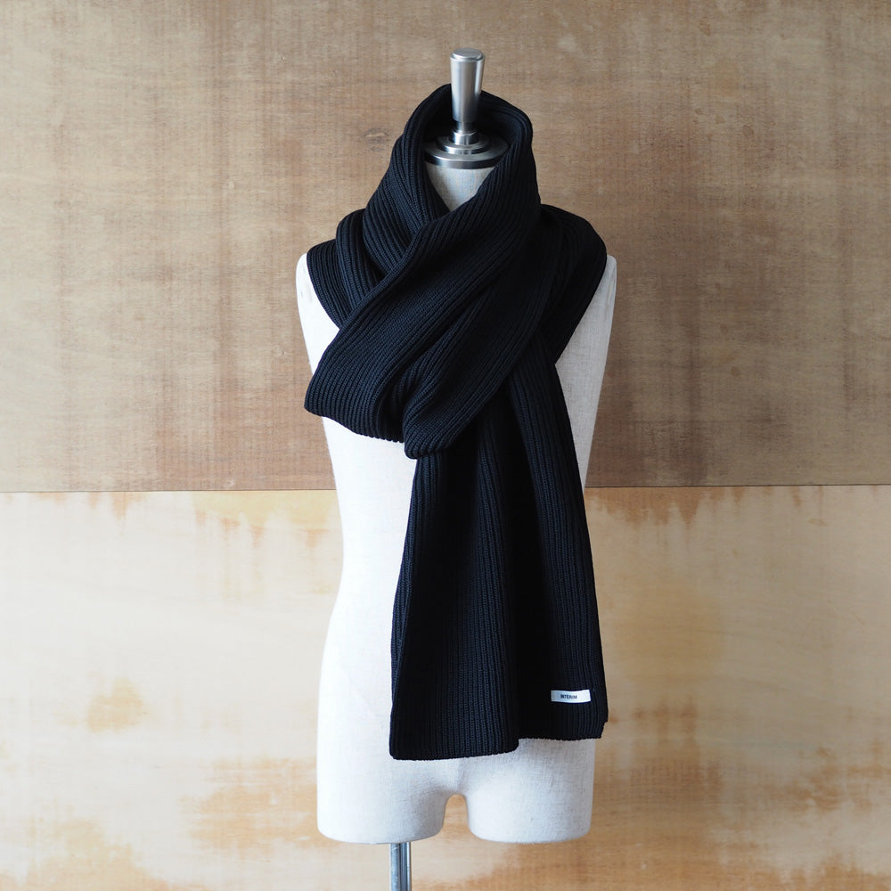 マフラー INTERIM 22AW HAND FRAMED LONG MUFFLER INTERIM(インテリム) - HAND FRAMED LONG MUFFLER – Area