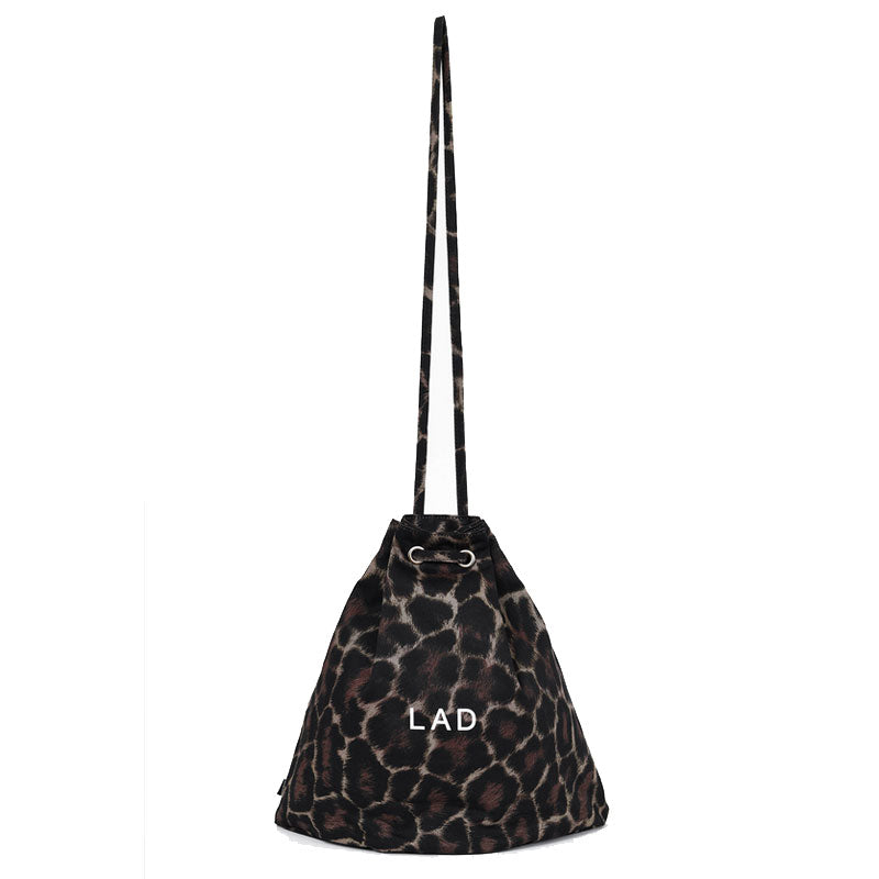 DRAWSTRING BAG (LEOPARD)