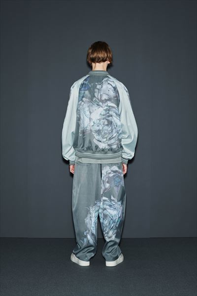 R/C SATIN REVERSIBLE BLOUSON (RAIN FLOWER)