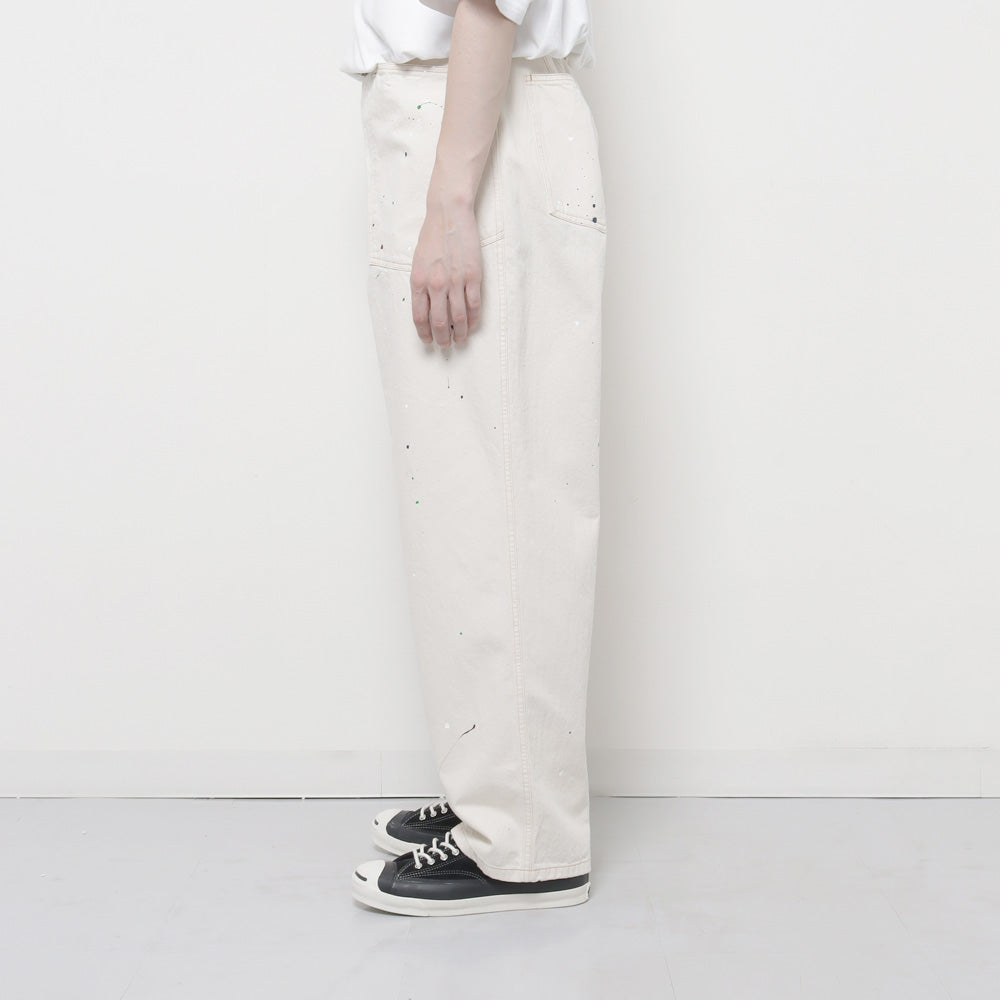 M-35 PAINTED PANTS 10oz ORGANIC COTTON DENIM