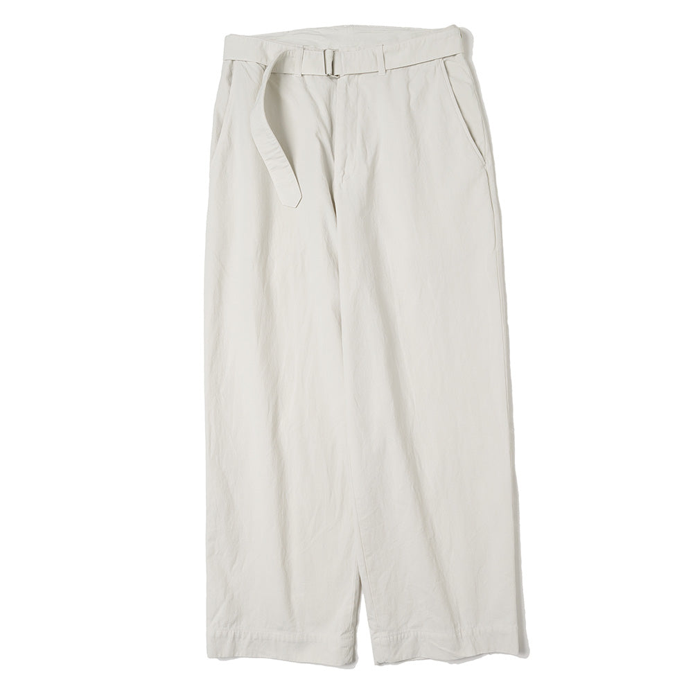 marka-BELTED PANTS ORGANIC COTTON HIGH TWIST TWILL