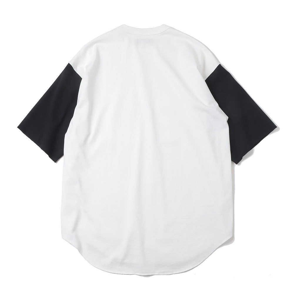 BASE BALL TEE S/S RECYCLE SUVIN ORGANIC COTTON