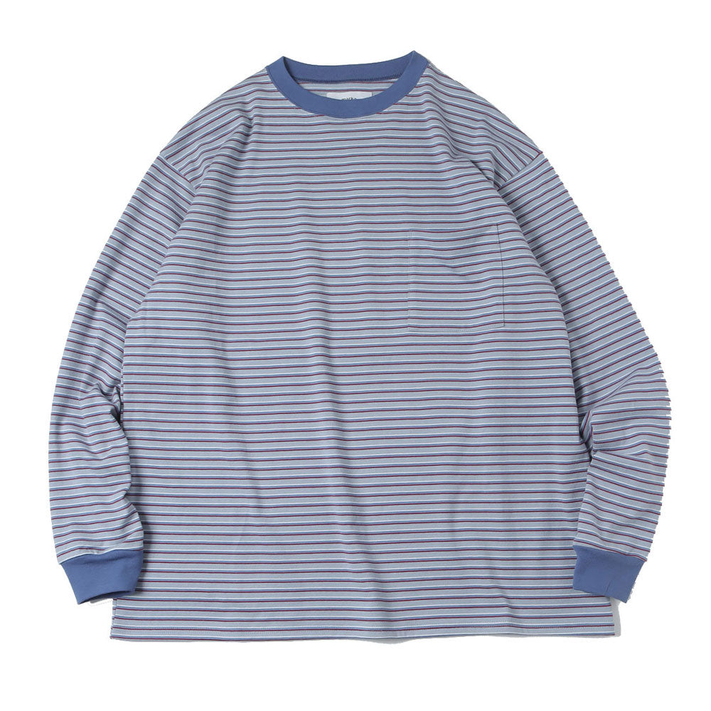 BORDER TEE L/S ORGANIC COTTON