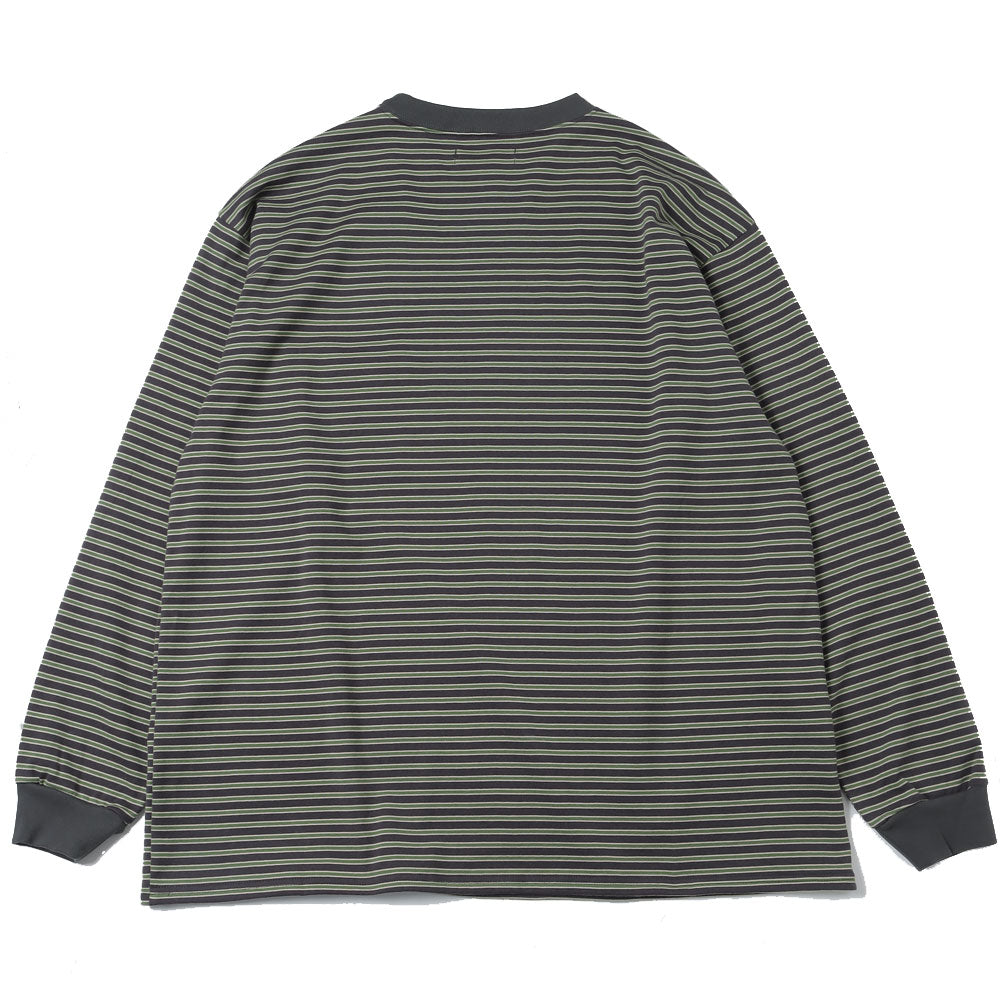 BORDER TEE L/S ORGANIC COTTON