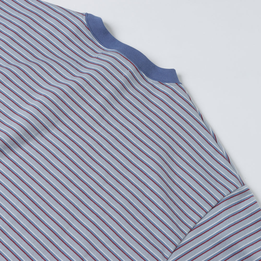 BORDER TEE L/S ORGANIC COTTON