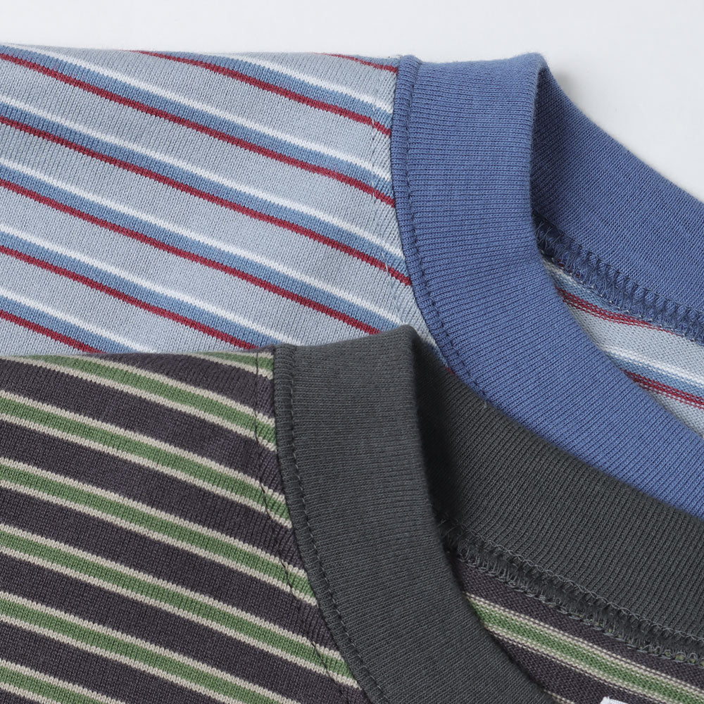 BORDER TEE L/S ORGANIC COTTON