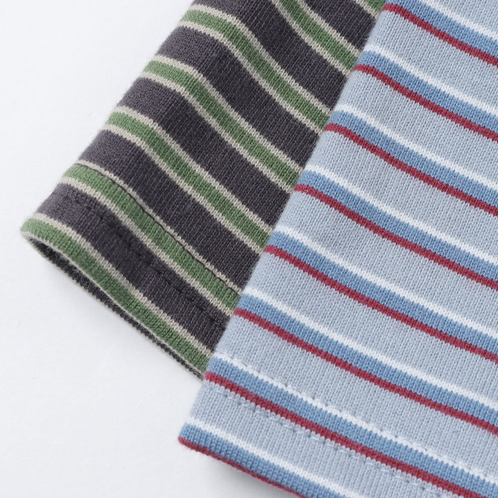 BORDER TEE L/S ORGANIC COTTON