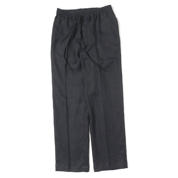 MARKAWARE-FLAT FLONT EASY PANTS HEMP