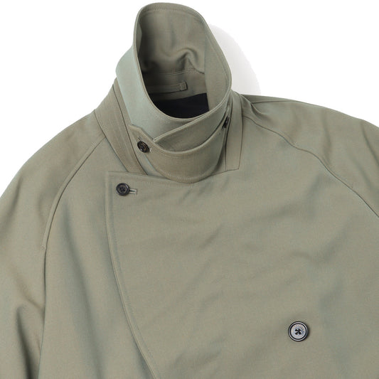  TRENCH COAT ORGANIC WOOL SURVIVAL CLOTH  