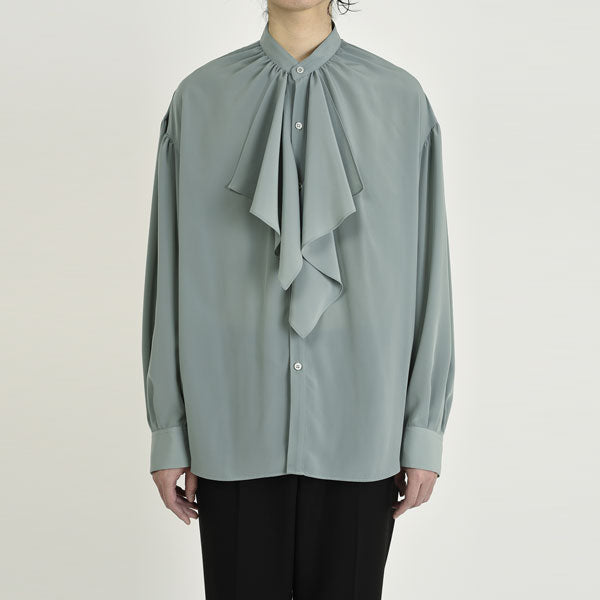 DECHINE GATHER FRILL SHIRT