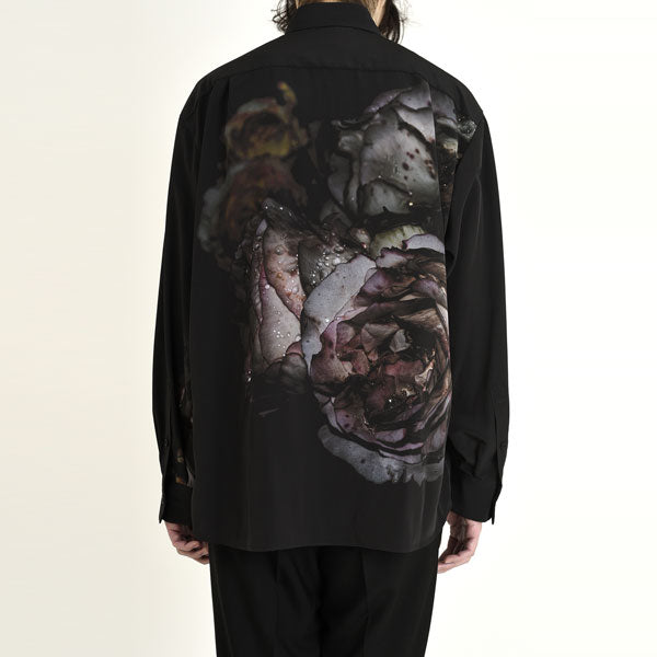 DECHINE BIG SHIRT INKJET (RAIN FLOWER)