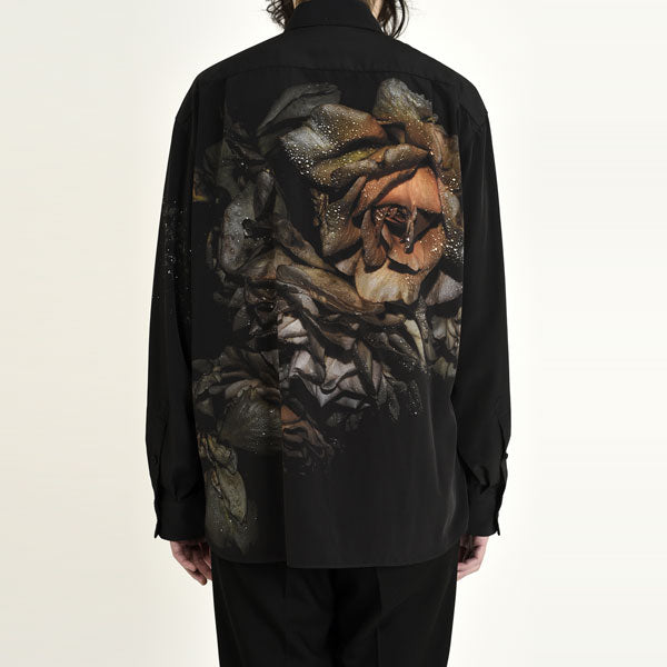 DECHINE BIG SHIRT INKJET (RAIN FLOWER2)