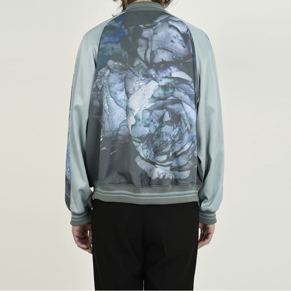R/C SATIN REVERSIBLE BLOUSON (RAIN FLOWER)