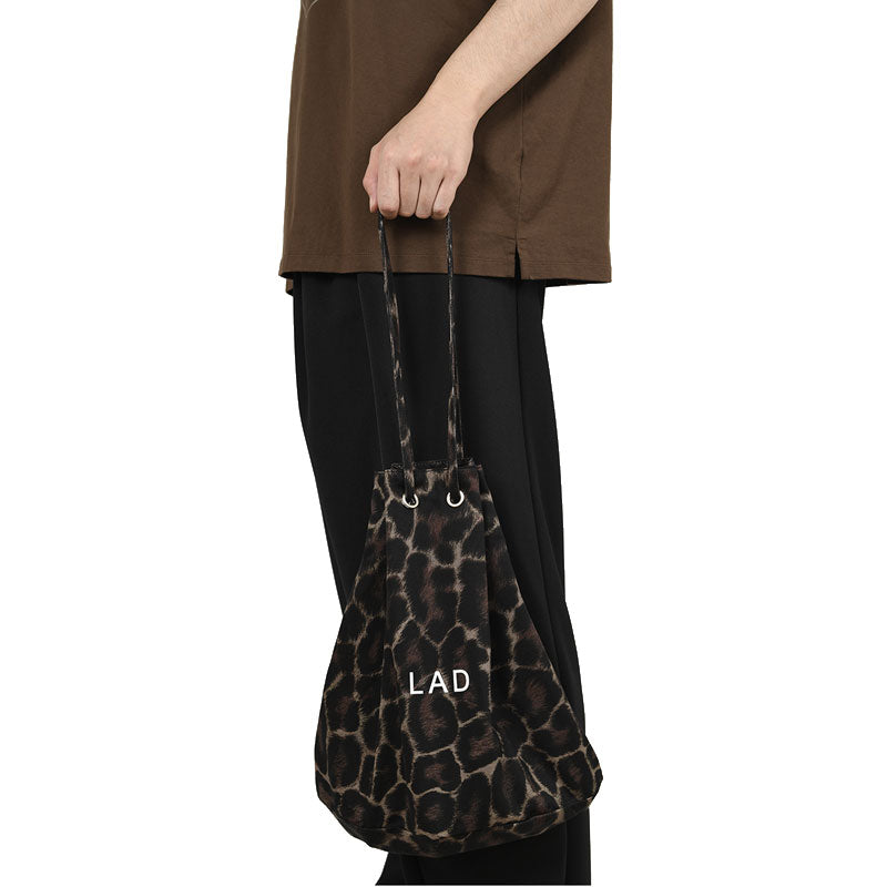 DRAWSTRING BAG (LEOPARD)