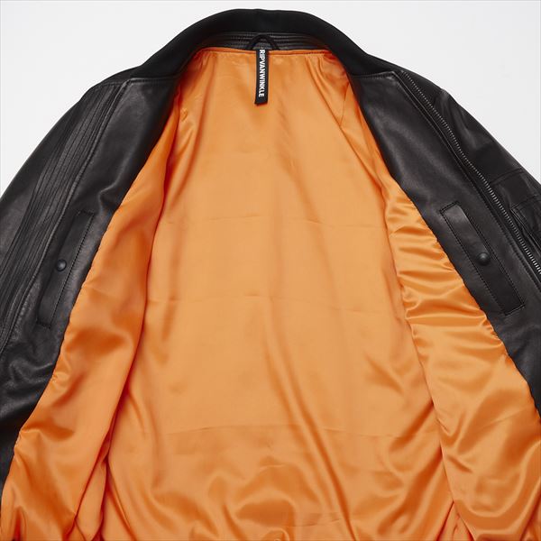 MA-1 LEATHER (中綿)
