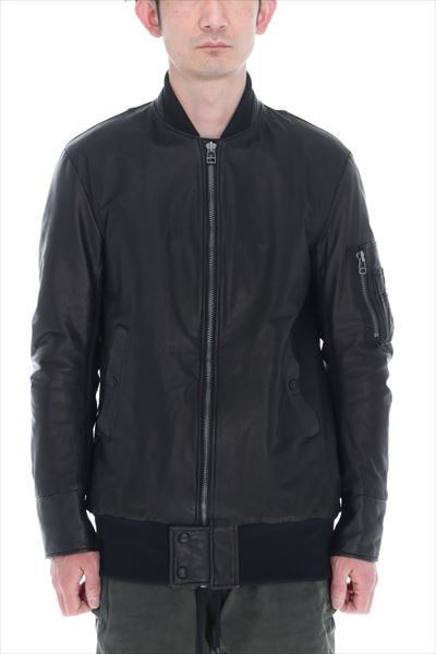 MA-1 LEATHER (中綿)